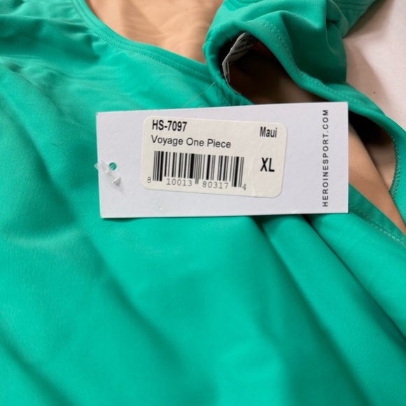 Heroine Sport Voyage One Maui High Leg Opening Low Scoop Back Size XL 14 16 - Picture 7 of 10